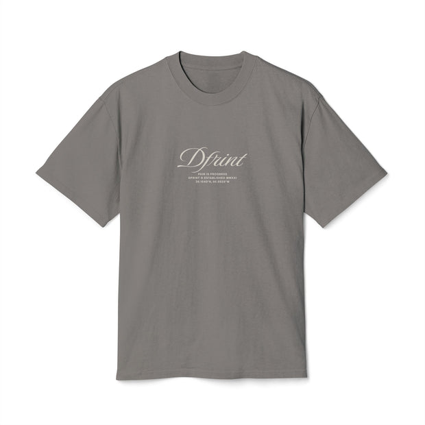 Rose Script Heavy Faded Tee