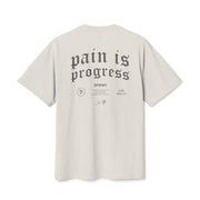 Pain Is Progress Heavy Faded Tee