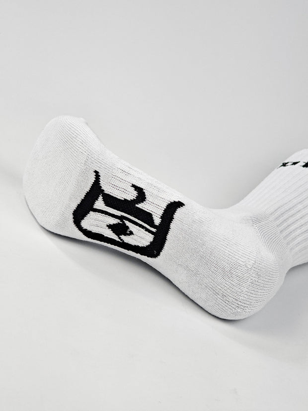 Letter head Crew Sock