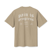 Pain Is Progress Heavy Faded Tee